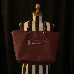 Juicy Couture. Burgundy color tote bag.